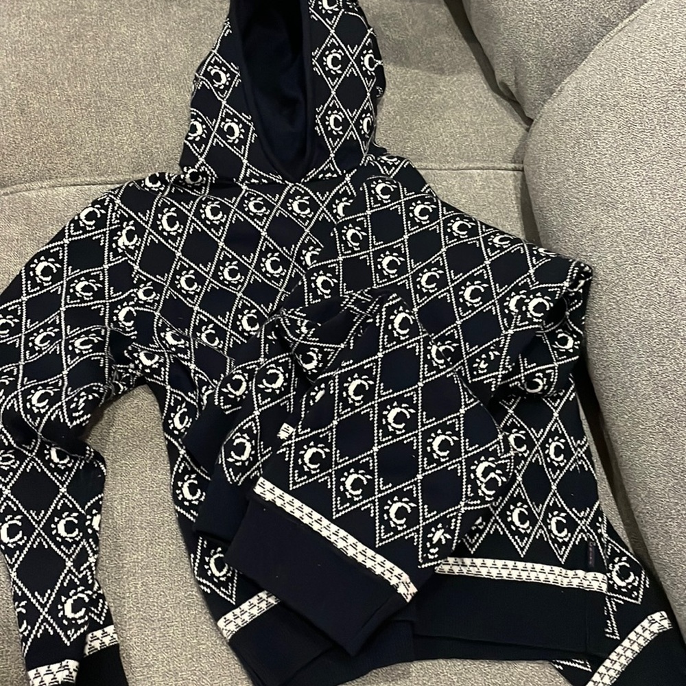 Chloe sweater jogger set with a hoodie